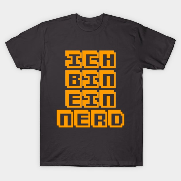 Ich Bin Ein Nerd - The IT Crowd Quotes T-Shirt by DankFutura